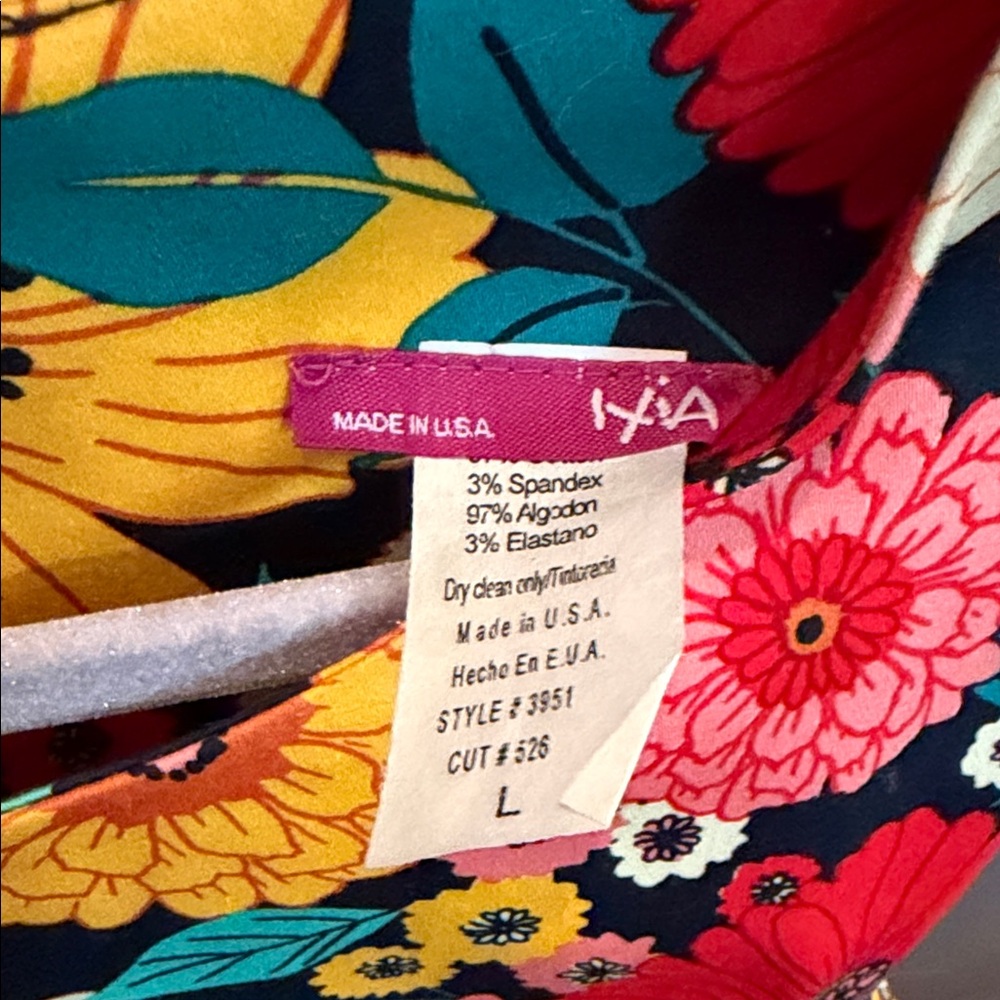 ModCloth Tea Length Floral Dress - Picture 3 of 3